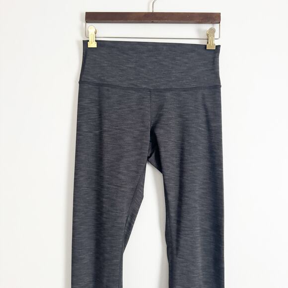LULULEMON Wunder Under High Rise Tight Leggings Heathered Black 8 - Picture 5 of 10